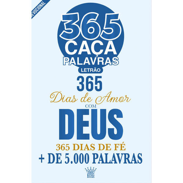Almanaque Passatempos Sabe-Tudo 365 Caça-Palavras - 365 Dias de Amor com Deus